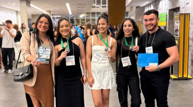 Escolas estaduais representam Sergipe e são destaque na maior feira científica da América Latina----05 de NOVEMBBRO 25