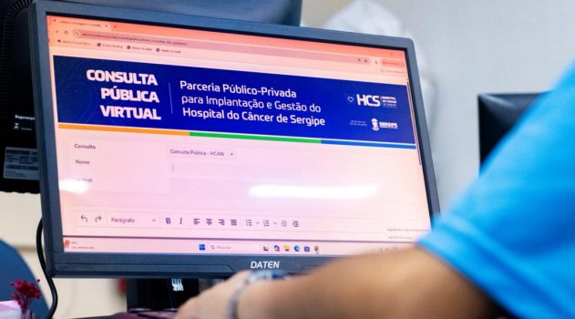 Governo lança consulta pública virtual para discutir Parceria Público-Privada no Hospital do Câncer de Sergipe---02 DE DEZEMBRO 25