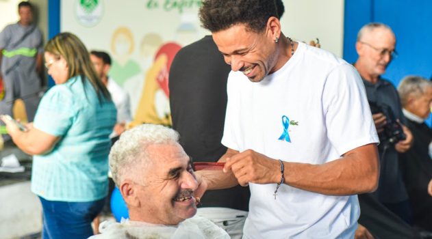 Hospital de Urgências abraça campanha ‘Novembro Azul’ com ações de cuidado e bem-estar aos pacientes e acompanhantes----03 de NOVEMBBRO 25