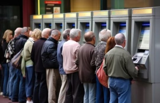 IDOSOS SACANDO GRANA AO MESMO TEMPO