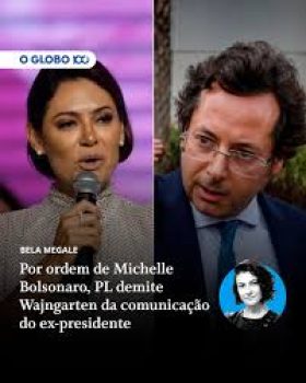 Michelle bolsonaro e Wajngarten