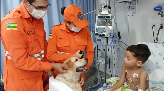 Pacientes pediátricos do Huse ganham visita especial na Semana das Crianças----12 de outubro 25