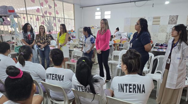 Prefem promove ações alusivas à campanha Outubro Rosa a internas----21 de outubro 25
