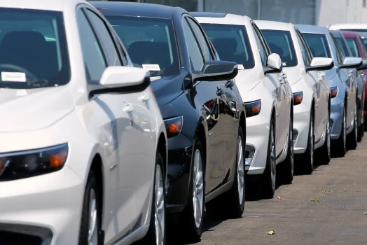 carros em fila
