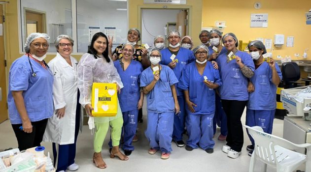equipe da maternidade nossa senhora de lourdes